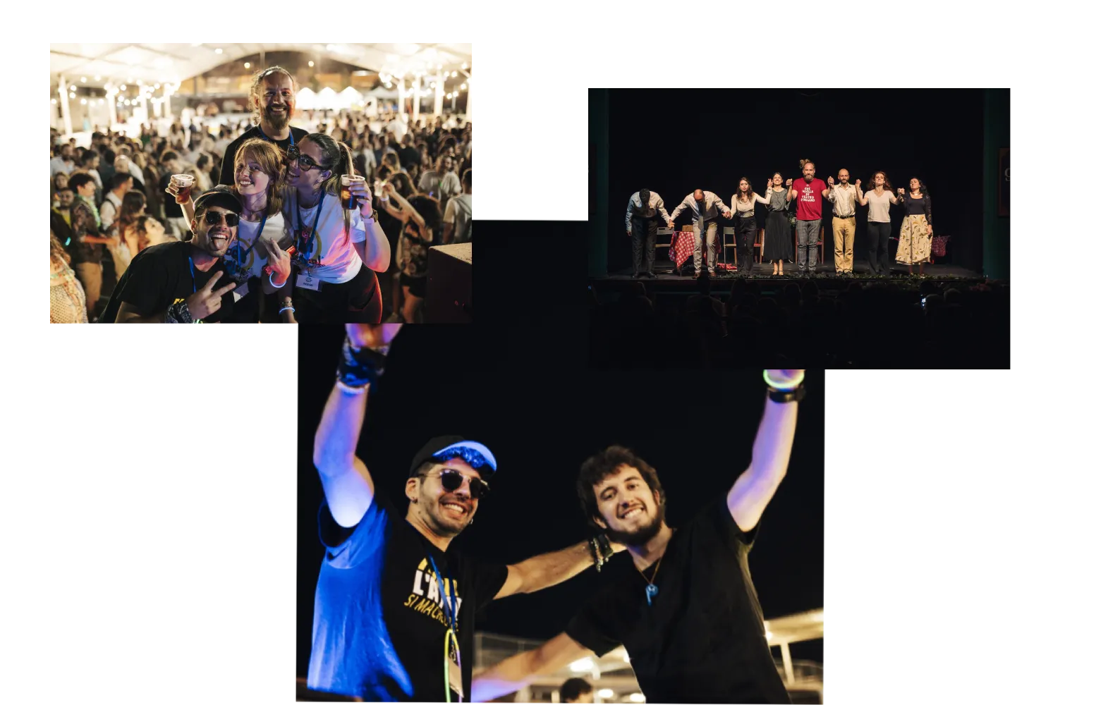 Foto della compagnia teatrale